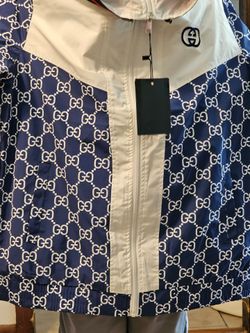 BLUE &WHITE G JACKET