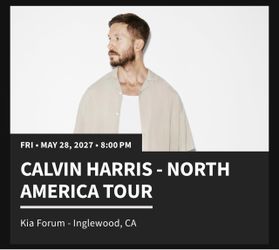 Calvin Harris GA Floor Tickets 5/28