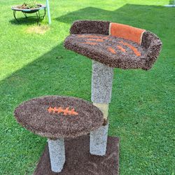3' Cleveland BROWNS Scratch Post Bed 