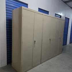 Solid .metal Storage Cabinet With 2Keys Each $250