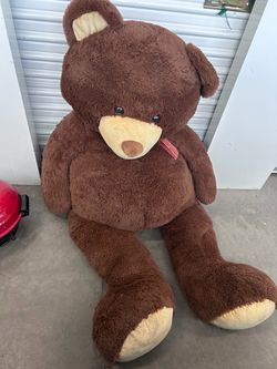 large stuffed bear