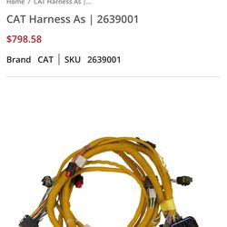 cat engine harness
