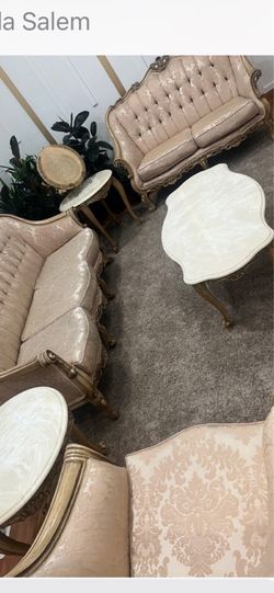 3 piece marble tables