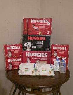 HUGGIES BUNDLE 