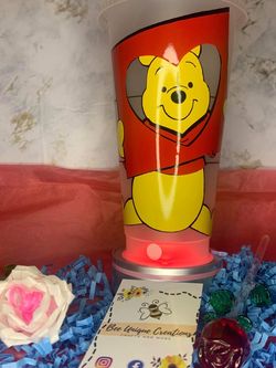 Winnie The Pooh Valentines Starbucks Cup