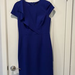 Royal blue dress