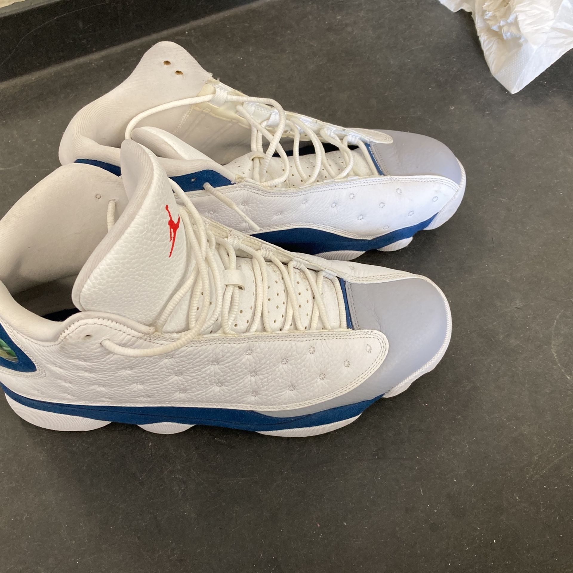 Jordan White Blue Men’s Shoes Sneakers 414571-164 Sz13