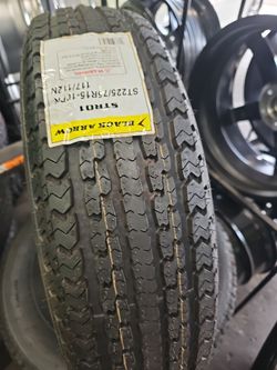 New set of tires 225 75 15 st 10 ply