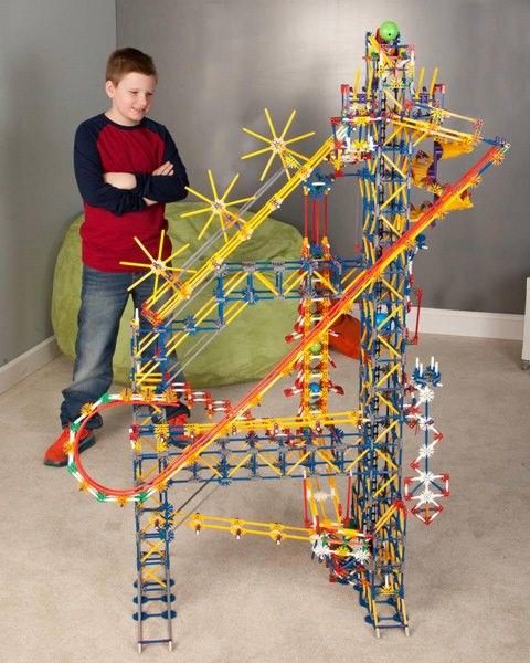 KNEX Big Ball Factory Motorized Modern Erector Set Ferris Wheel K'NEX