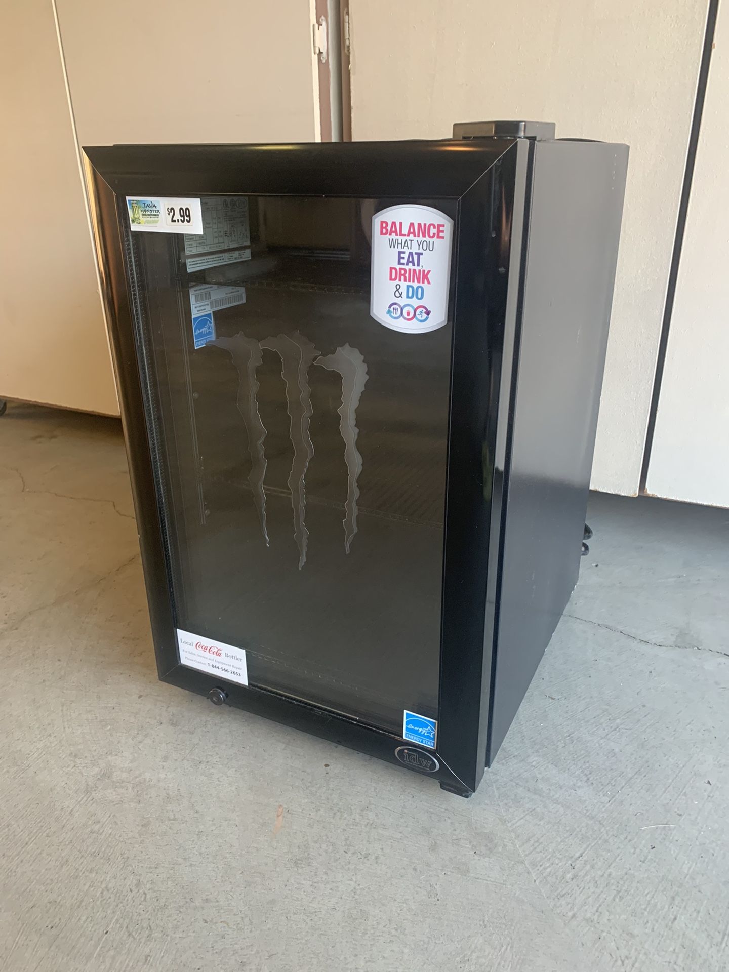 Light Up Monster Mini Fridge 