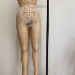 Wolf model 1973 dress form lower body size 10