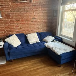 Couch With Reversible Sectional And Love seat