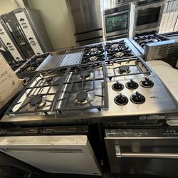 STAINLESS STEEL 36” GAS COOKTOP THERMADOR 
