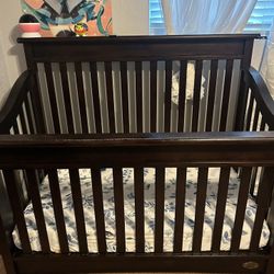 Crib With Mattress. Pick Up Only.  Now $80