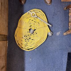 50 ft, 1 1/2 Inch Firehose, With Wrench