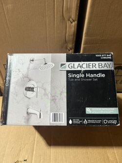 Glacier Bay Dorind Single-Handle 1-Spray Tub and Shower Faucet 1.8 GPM in Chrome