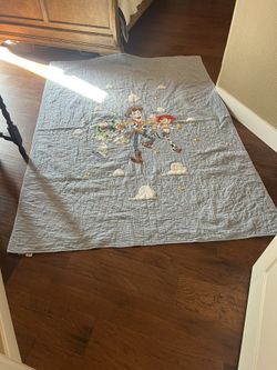 Pottery Barn Twin  Toy Story Quilt With Pillow Sham