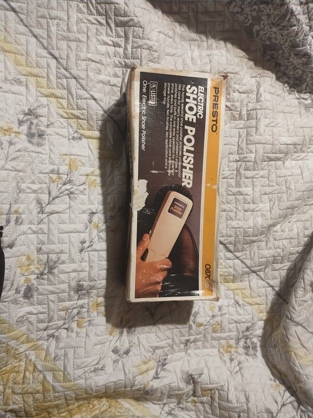 Vintage Presto Shoe Polisher