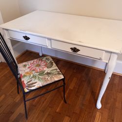 Antique Desk And Chair