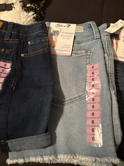 3 Pair Brand New Women’s Shorts - Size 6  Brand seven 7 -.. N LKLD 