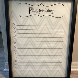 Wall Hanging Plans For Today Dry Erase Board 