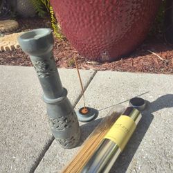 Incense Burner W/ Spiced Pear Incense