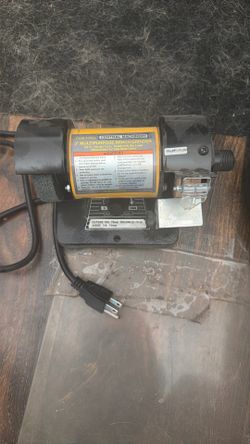 Central machinery 3” bench grinder