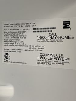 Refrigerador kenmore