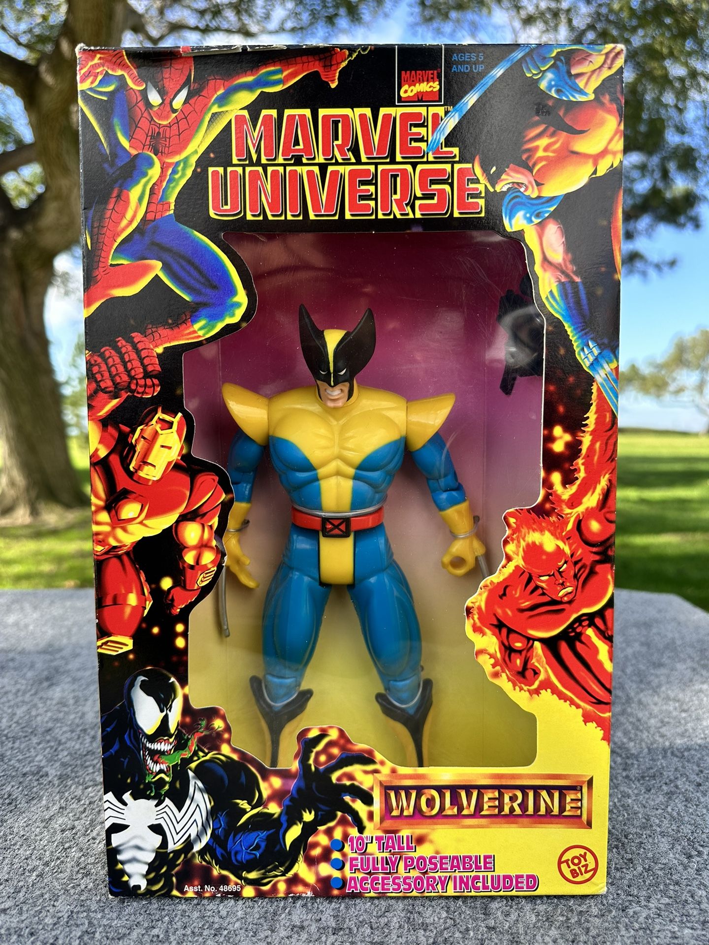 Vintage 1997 Marvel Universe Classic Wolverine X Men 10