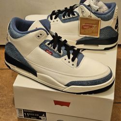 Levi's x Air Jordan 3 All Star 11.5 M