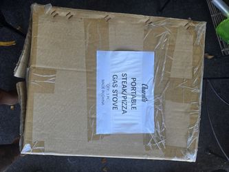 Gas Portable Stove To Make Pizza And Steak 