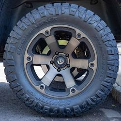 Off Road Rims Titan Wheels A Silverado Tundra Ram F-150 Balistic Pro Comp KMC Method Tacoma Wrangler Yukon Tahoe 