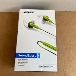 Bose Soundsport In Ear Earphones ( IOS )