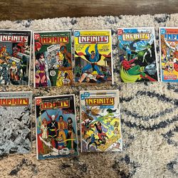 Infinity Inc Vol.1 (1(contact info removed)) 8 Issue Lot by DC Comics Includes Keys