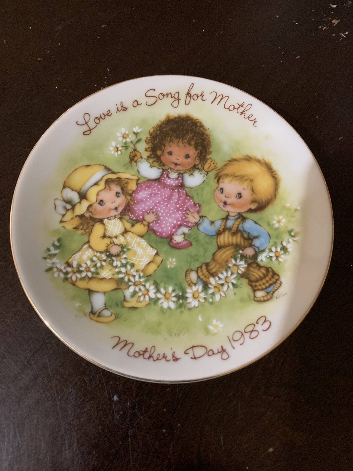 Precious moments plates set 1981 and 1983