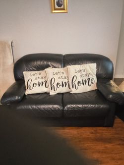 Love seat and chair