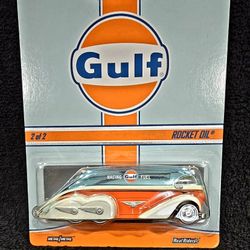 Hot Wheels RLC Gulf ROCKET OIL 