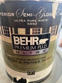 1 Gallon Behr Premium Plus Ultra Semi-Gloss Color Ranch Acres