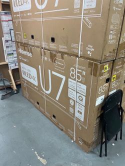 85” Hisense U7 ULED Mini-LED 4K Google TV — Huge Screen, Open Box