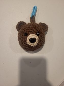 Handmade Bear Keychain 