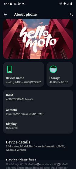 Moto g