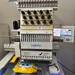 Happy HCD 1501-40
15 needle Embroidery Machine 