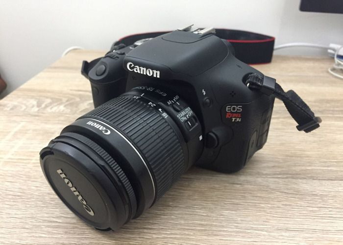 Canon t3i with 2 lenses