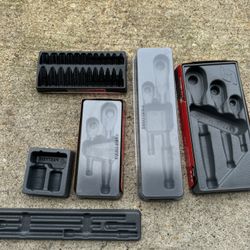 Snap On Ratchet Trays Extension 1/4 Socket Tray