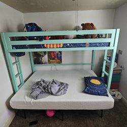 Twin Metal Loft Bed