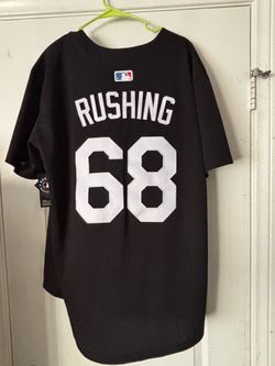 Rushing dodgers black jersey xxlarge