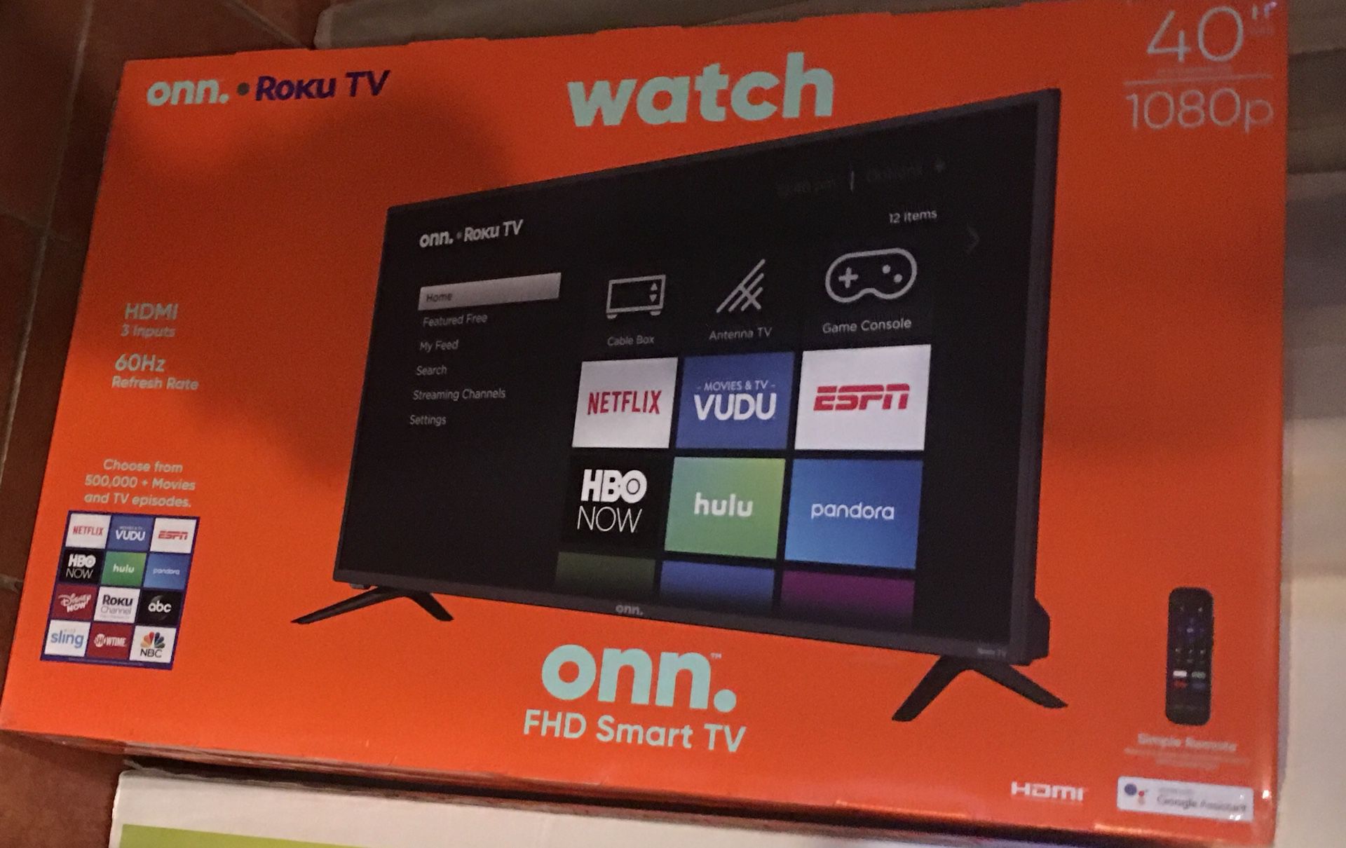 Onn 40 inch Smart TV