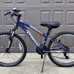 Mountain Bike 24in Wheels 7-speed 