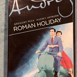 DVD in great condition no issues whatsoever Audrey Hepburn Roman Holiday