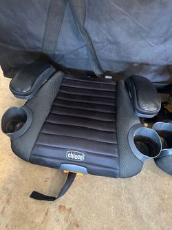 Two Chicco booster seats